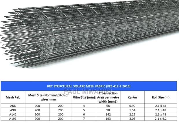 Structural Mesh ,Brc A142 BRC A198 BRC A65 BRC A66 BRC A610. - thumbnail 2
