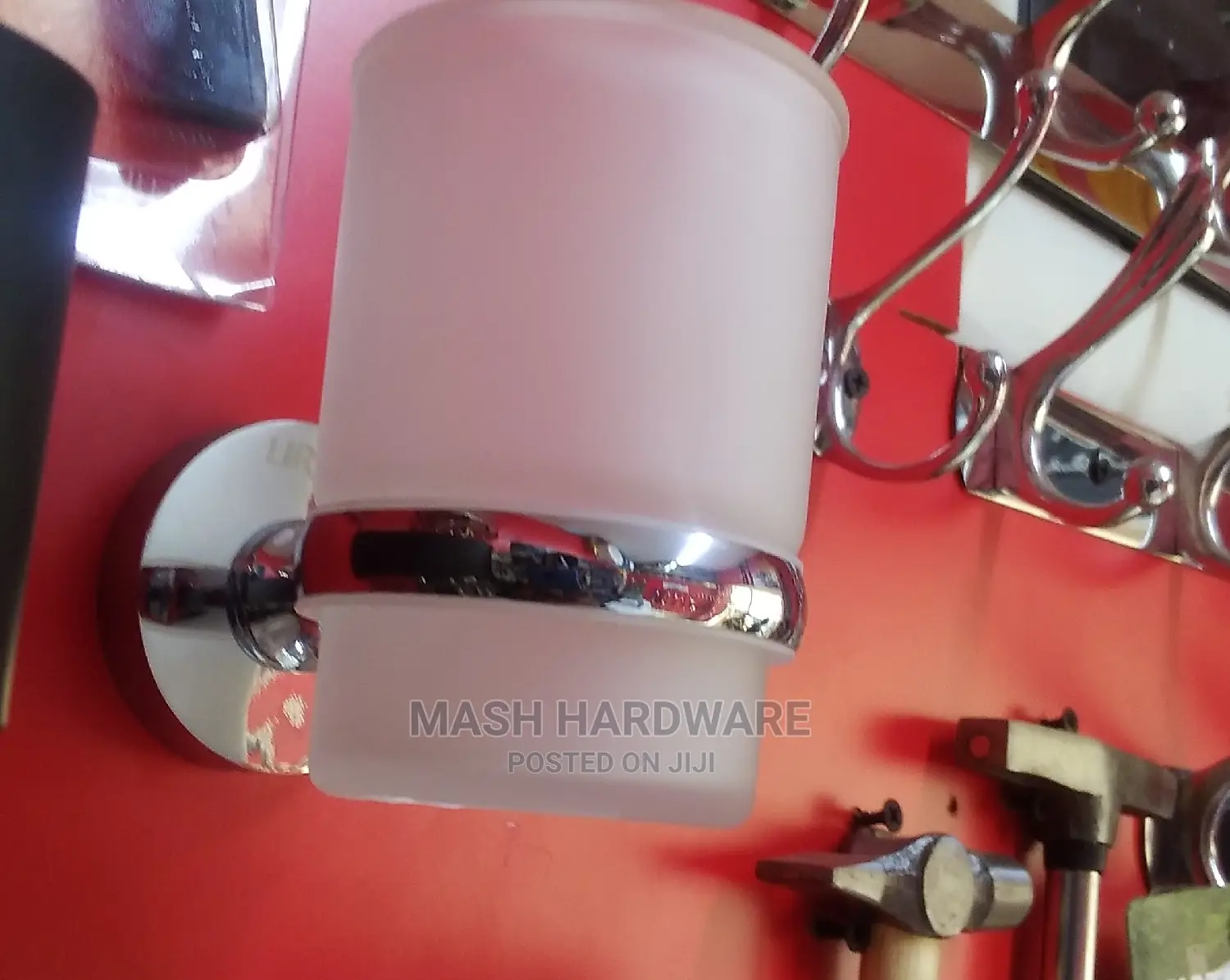 Single Tooth Brush Holder Glass
