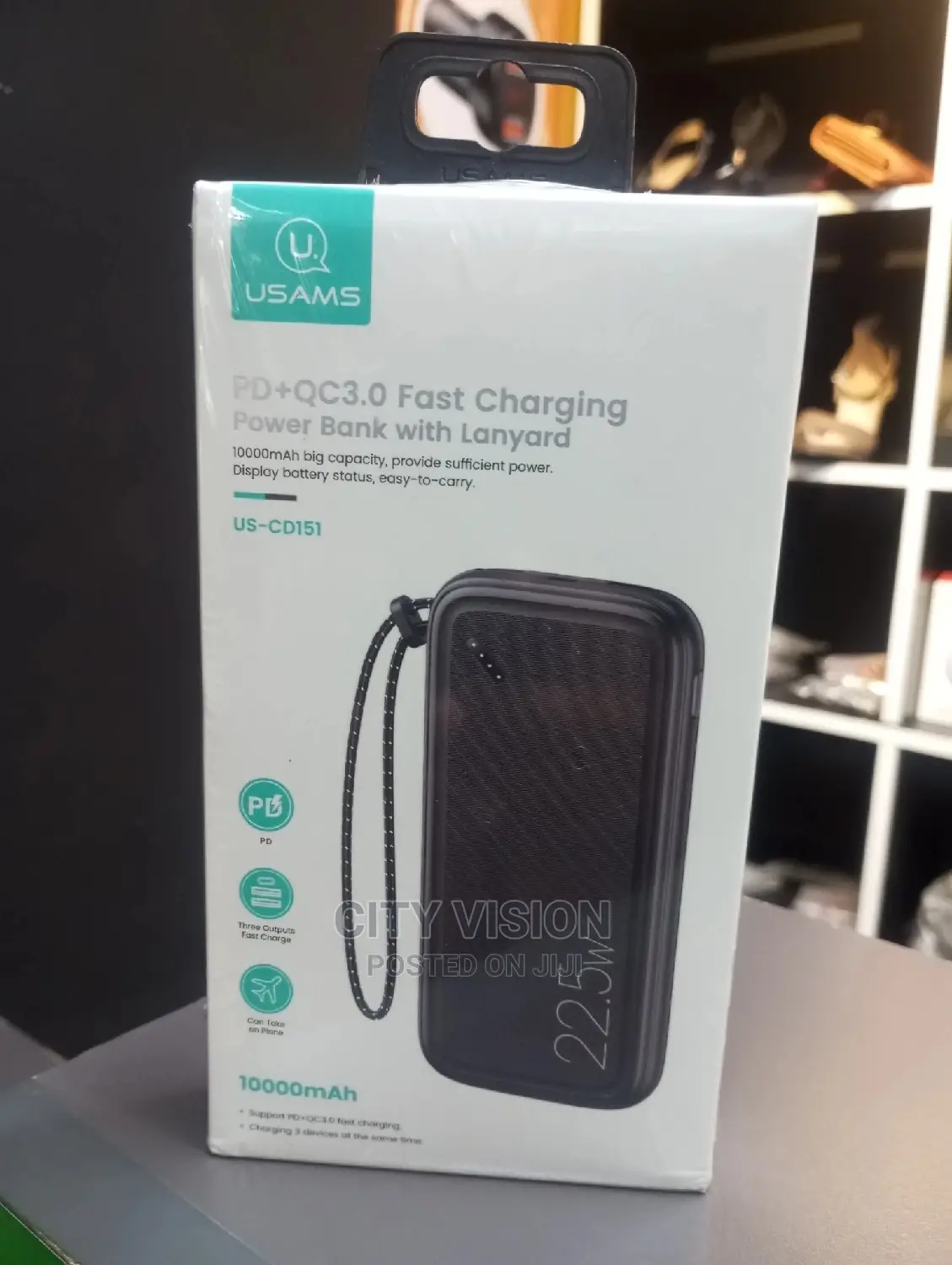 Usams Fast Charging Power Bank 10000mah