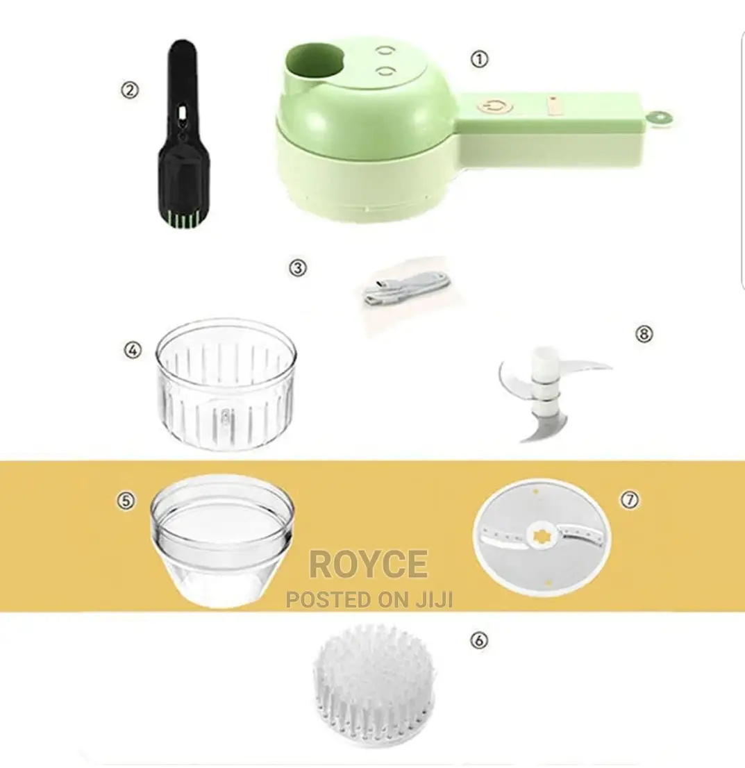 4 in 1 Electric Vegetable Chopper