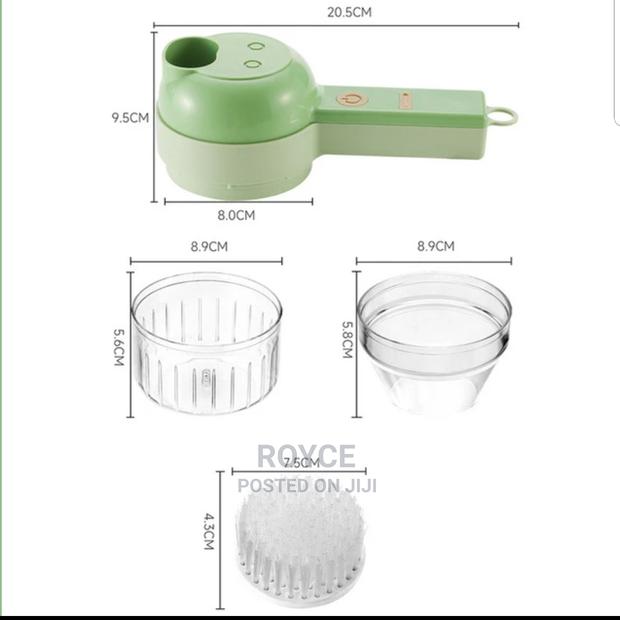 4 in 1 Electric Vegetable Chopper - thumbnail 2