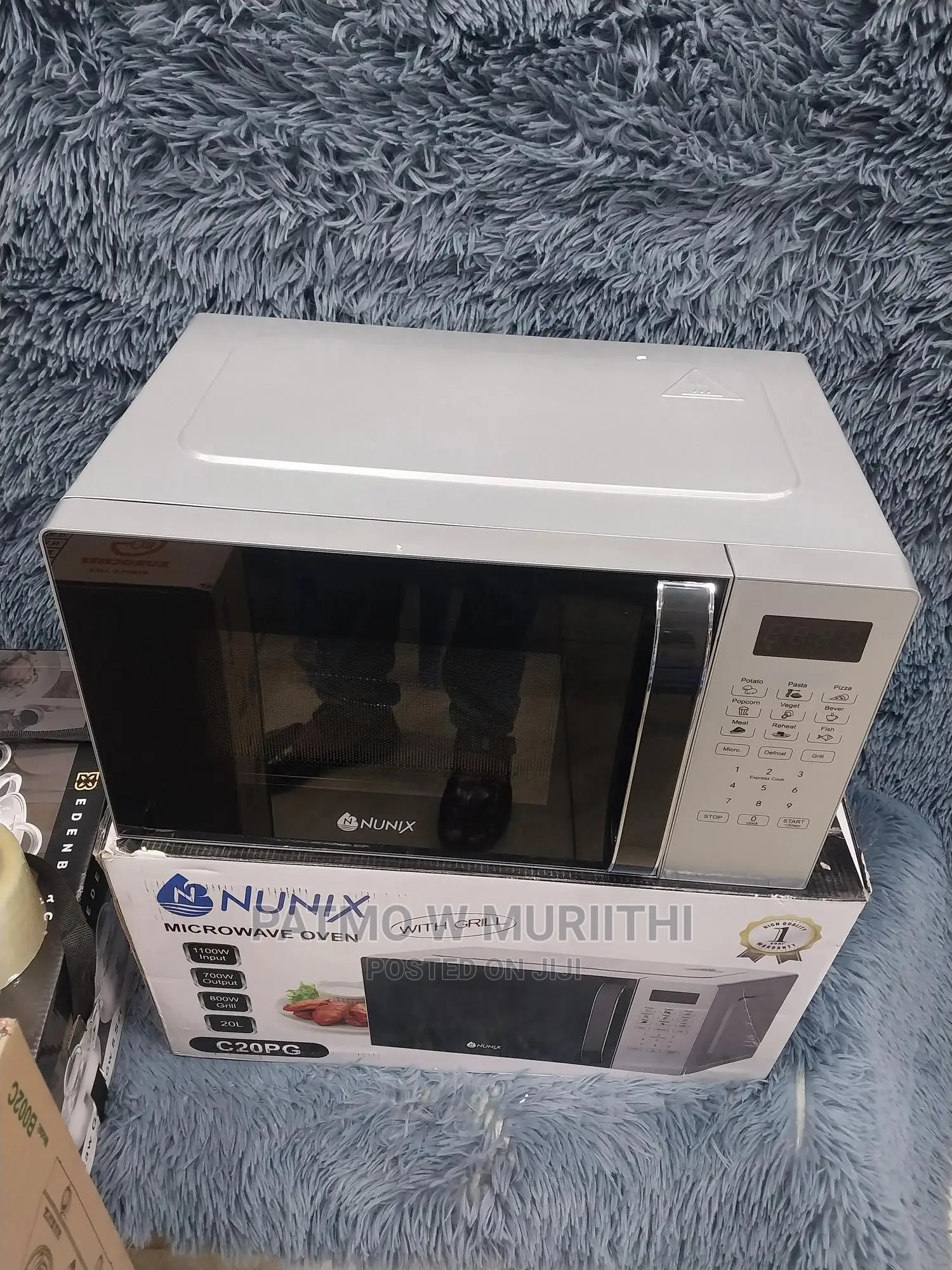 Microwave-Nunix Digital Microwave With Grill