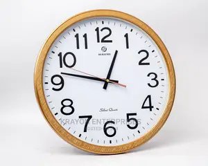 Golden Ring Wall Clock