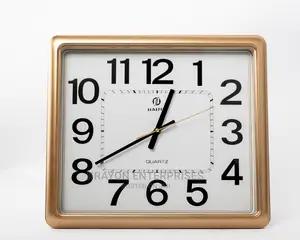 Golden Ring Wall Clock