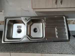 Kitchen Stainless Sink (Double Bowl Single Drain)