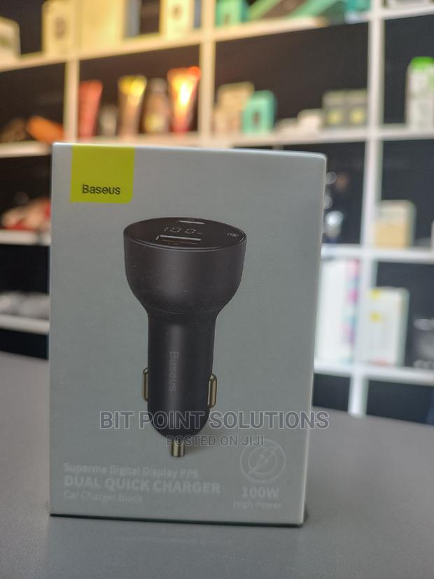Baseus Dual Quick Car Charger 100W - main view