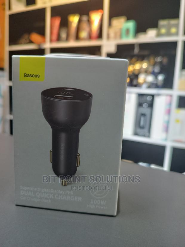 Baseus Dual Quick Car Charger 100W - thumbnail 3