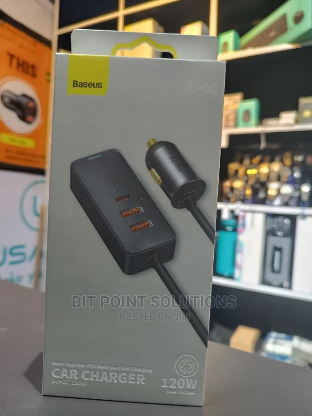 Car Charger 120W Baseus Fast Charger - main view