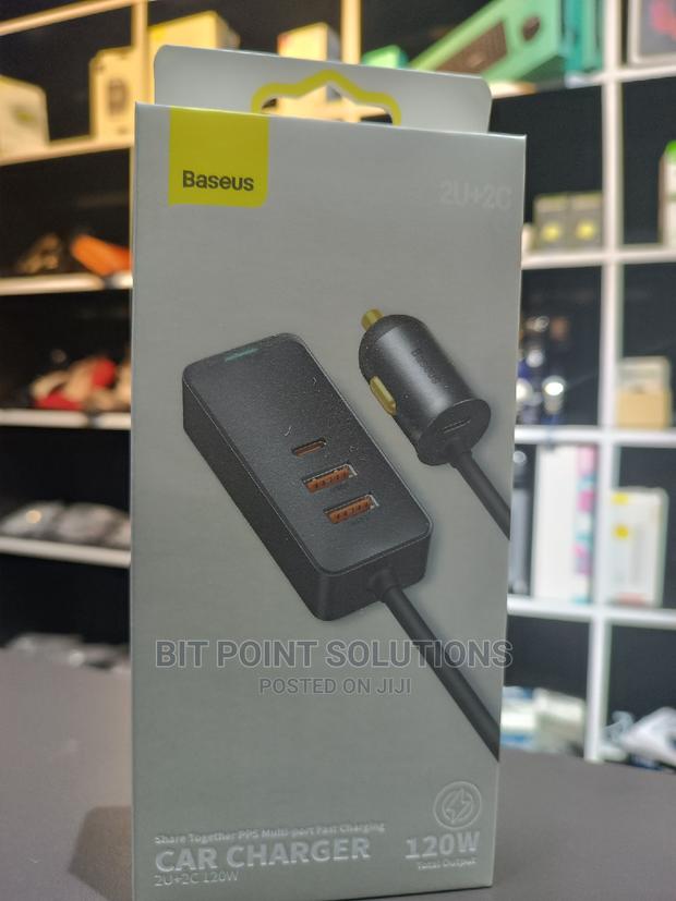 Car Charger 120W Baseus Fast Charger - thumbnail 2