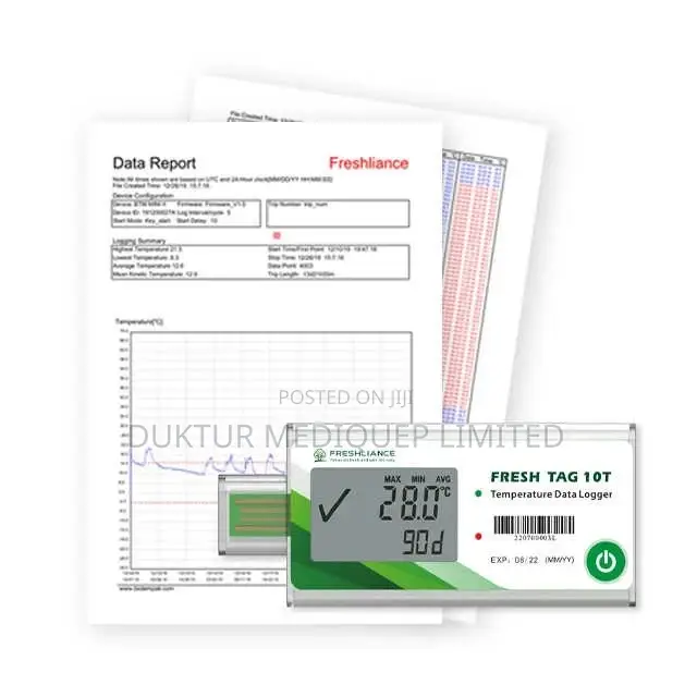 Fresh Tag 10 T Single Use Temperature Data Logger