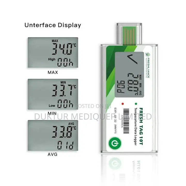 Fresh Tag 10 T Single Use Temperature Data Logger