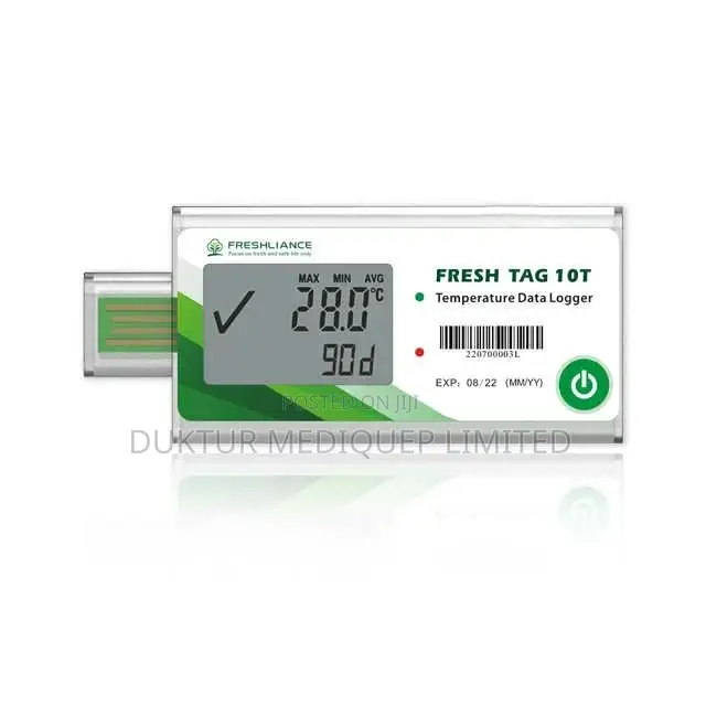 Fresh Tag 10 T Single Use Temperature Data Logger