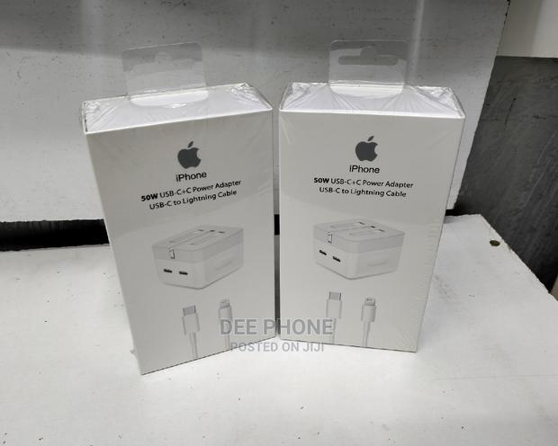 Apple iPhone 50W USB C to Lightning Charger. - thumbnail 2