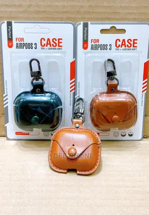 Pods Pro Leather Protective Case