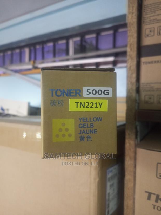 Bizhub Tn 221 Yellow Toner 