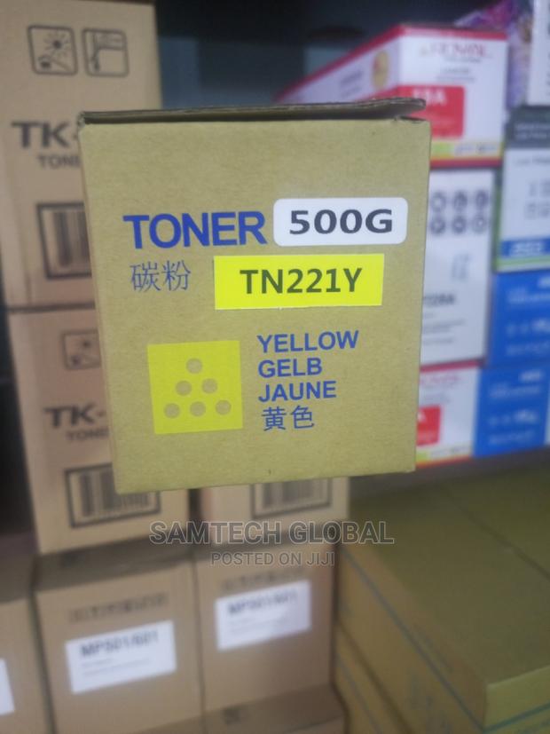 Genuine Bizhub Tn 221 Yellow  - main view