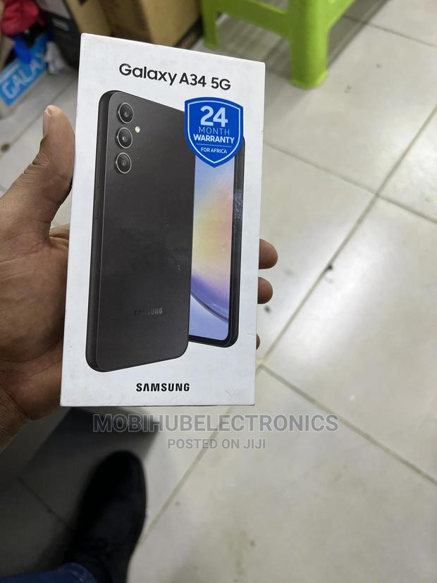 New Samsung Galaxy A34 5G 256 GB Black