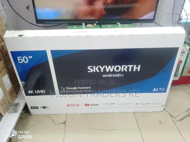 Skyworth 50 Inches Smart Android Frameless Tv
