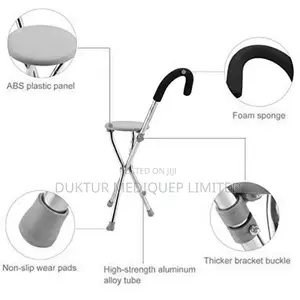 Mobile Walking Cane Chair for Elders