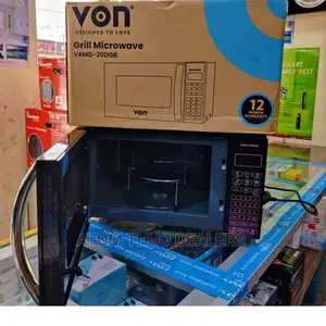 Black Von 20 Litres Microwave  With Grill Available