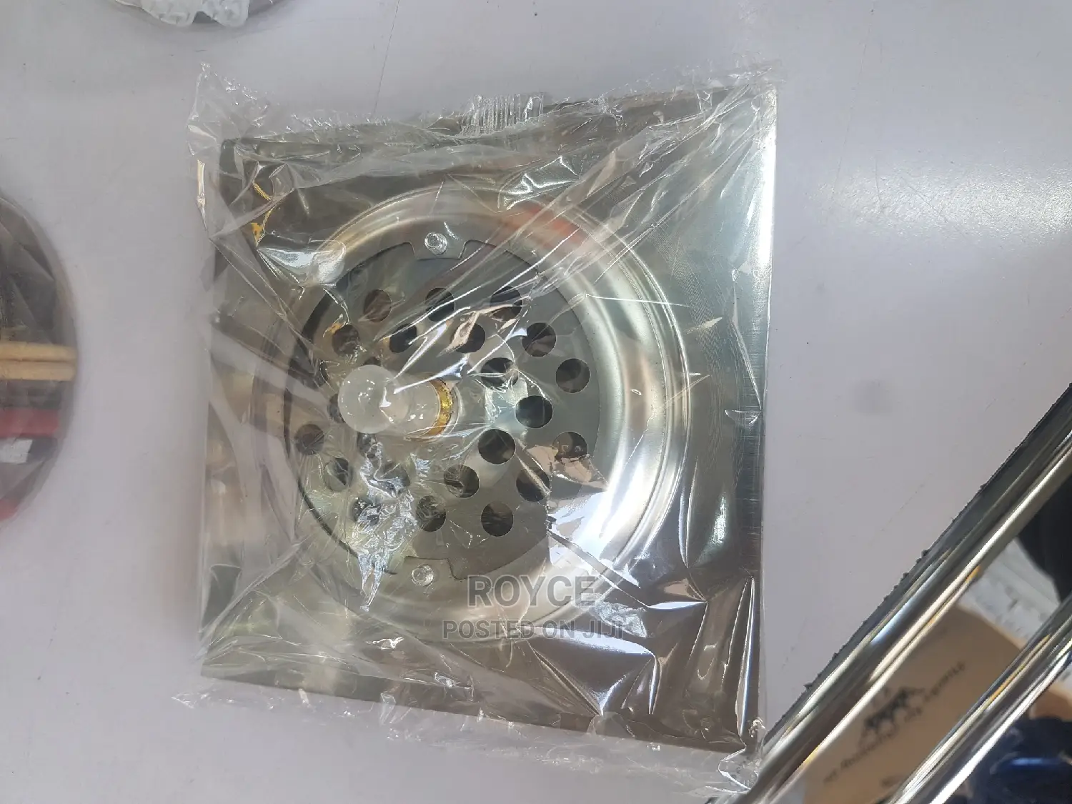 Pop Up Foot Floor Bathroom Drain