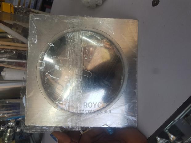 Pop Up Foot Floor Bathroom Drain - main view