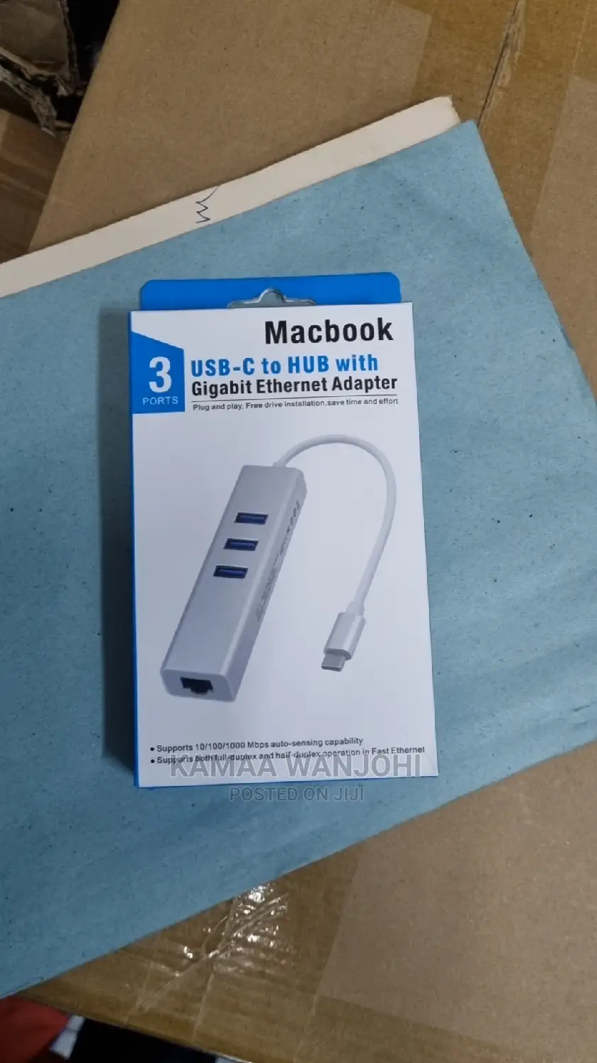 Type C To Usb Hub/Lan