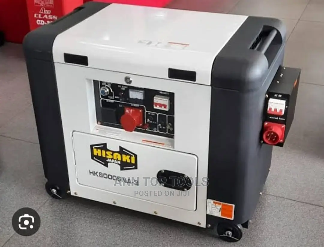 Hisaki Japan 10.6kva DIESEL Generator Single Phase + Ats