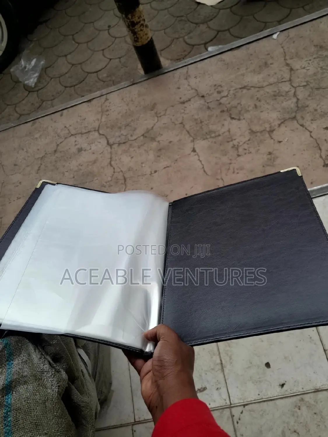 A4 Menu(Artificial Leather)