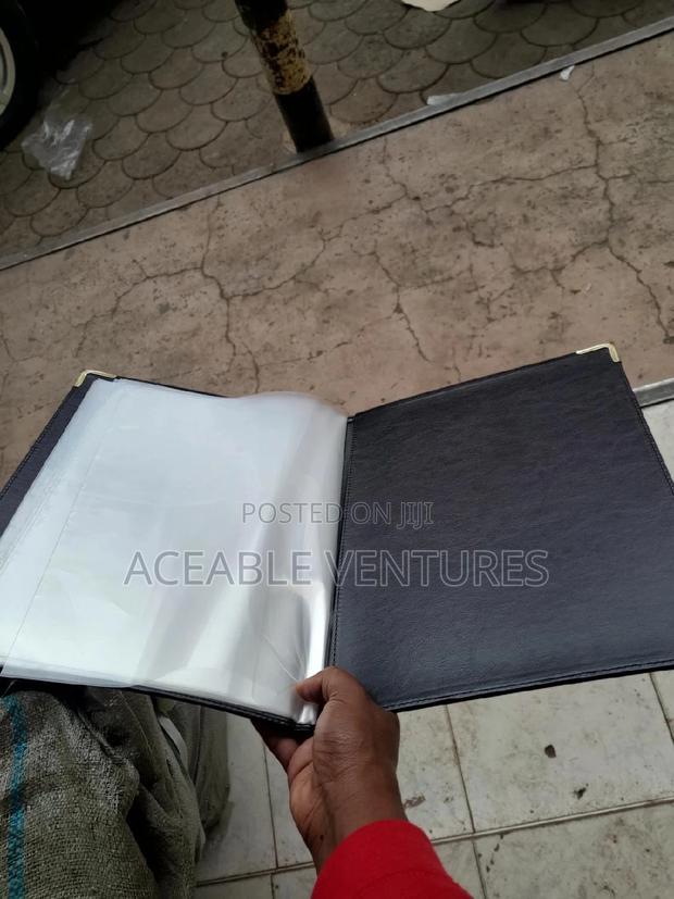 A4 Menu(Artificial Leather) - thumbnail 3