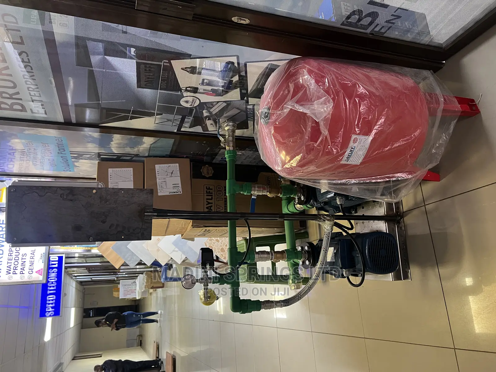 Dayliff Pressure Vessel Tank and Automatic Dual-Water Pump
