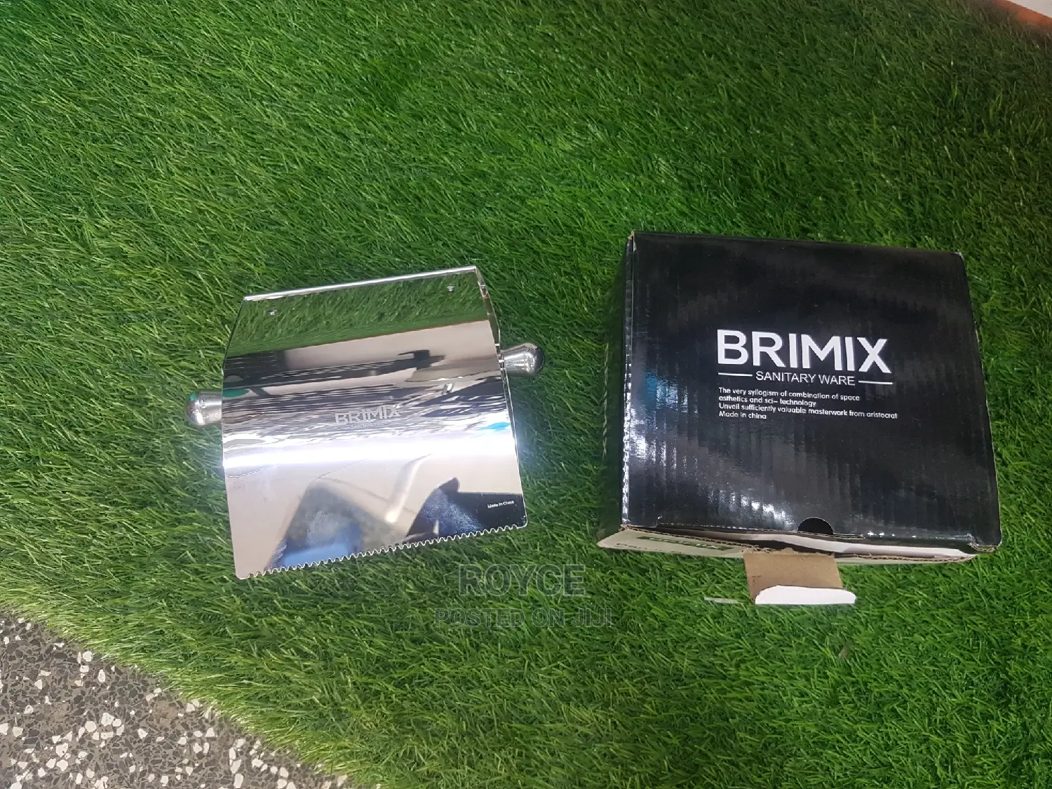 Brimix Stainless Tissue Holder