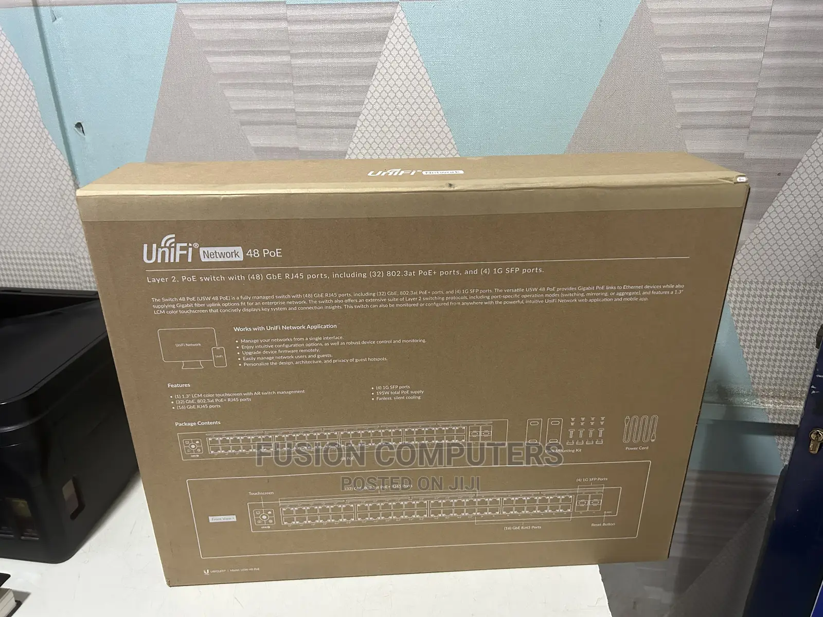 Ubiquiti Unifi 48-Port Poe Switch (Usw-48-Poe