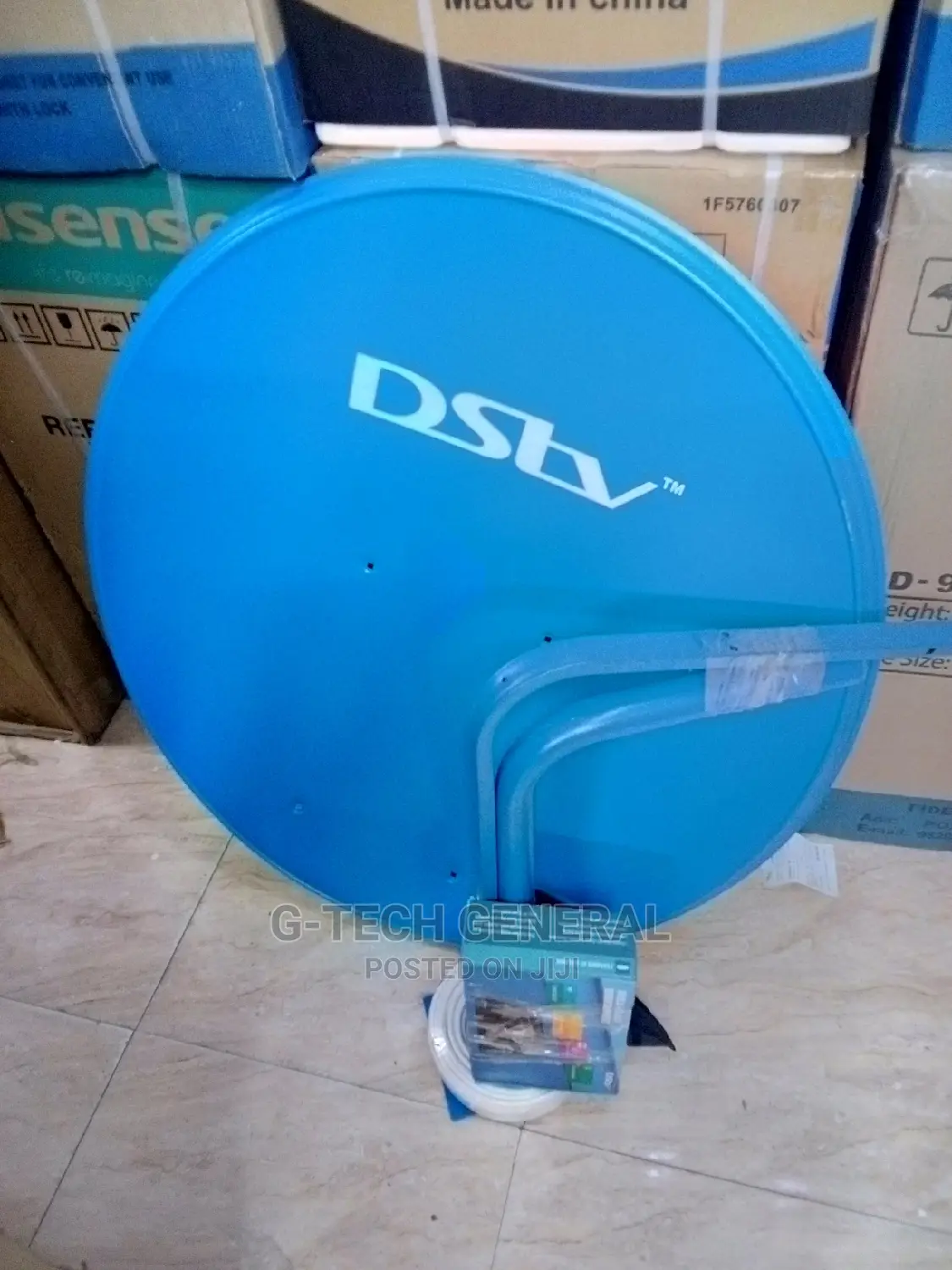 Dstv Full Kit (Dish, 25 Meters Cable, Lnb, Decoder)