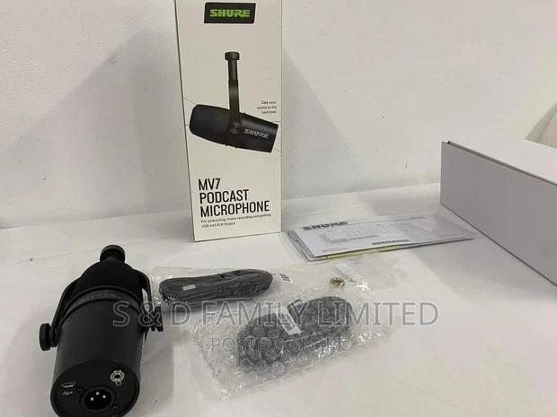 Mv7 Podcast Microphone Shure - main view