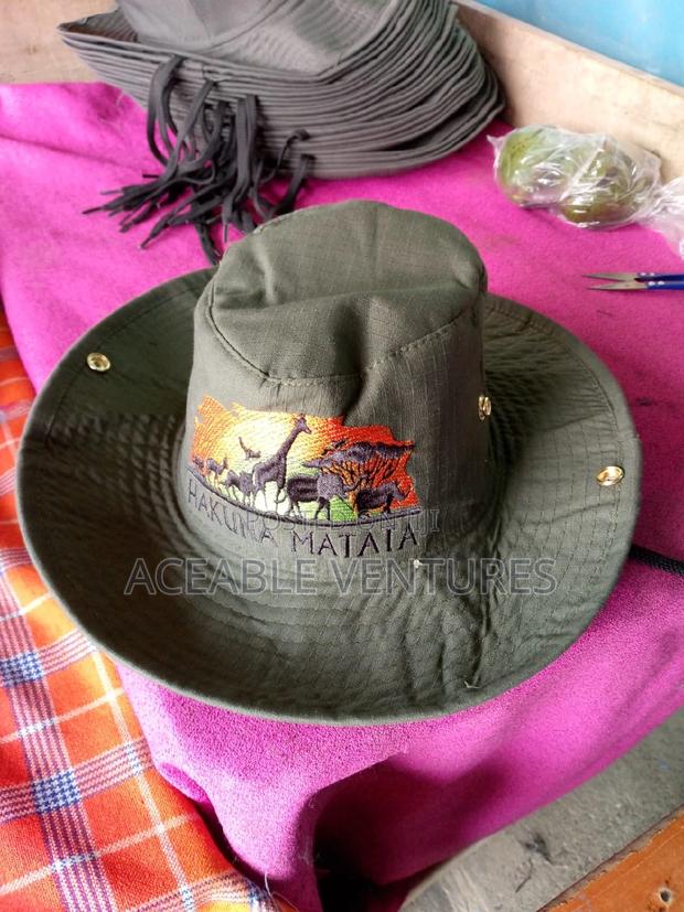 Khaki Safari Hats - thumbnail 3