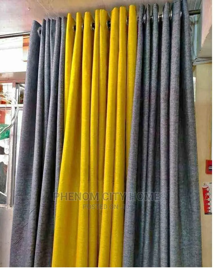 Plain Curtains Available