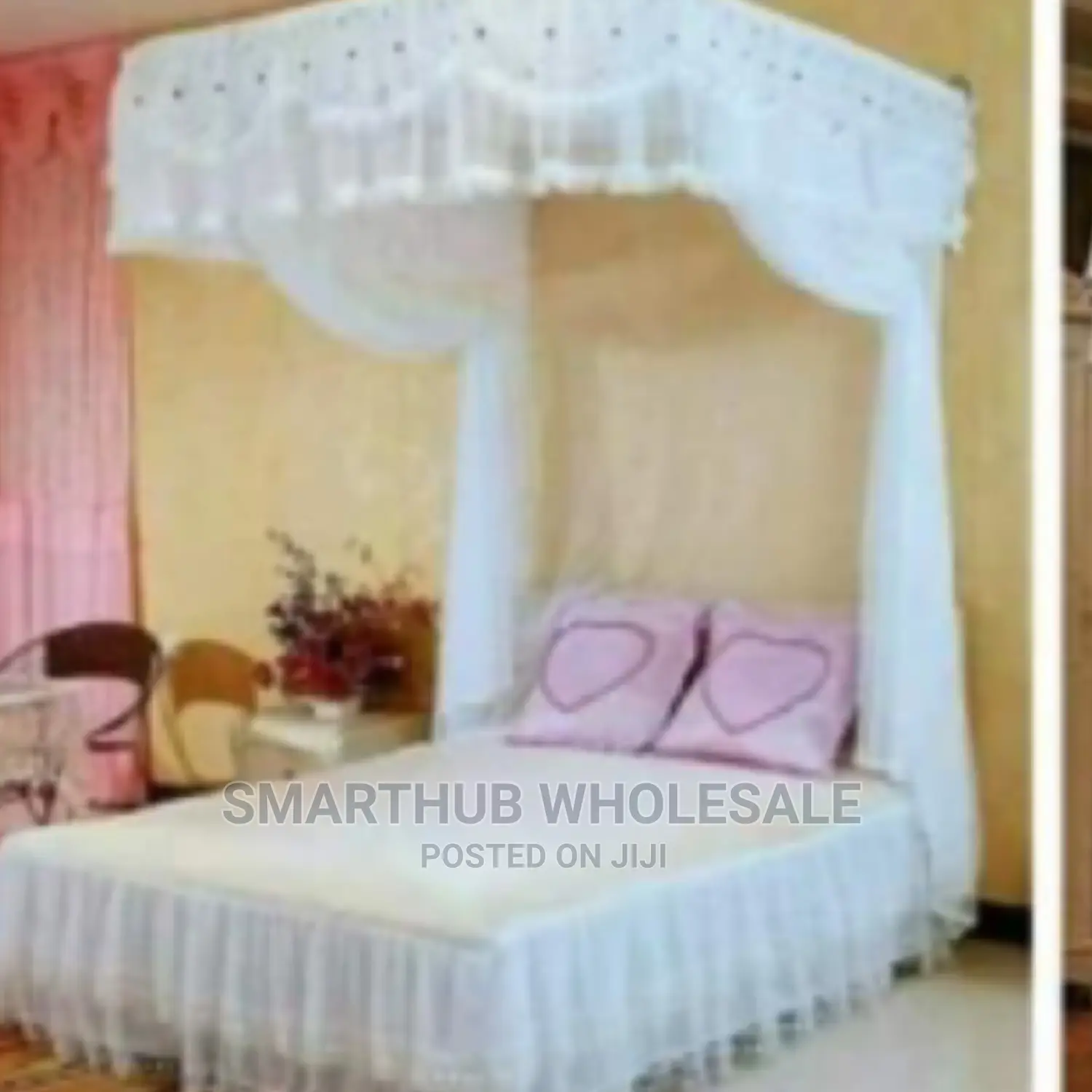 2 Stand Mosquito Net White Color