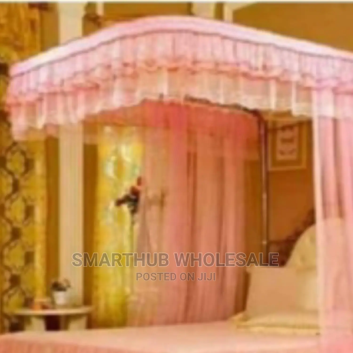 2 Stand Mosquito Net Pink