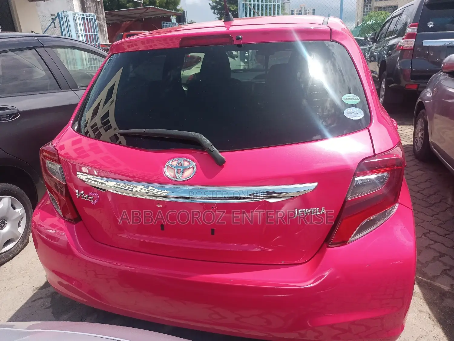 Toyota Vitz 2016 Pink
