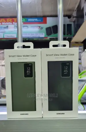 Samsung Galaxy S23 Ultra Smart Clear View Wallet Case