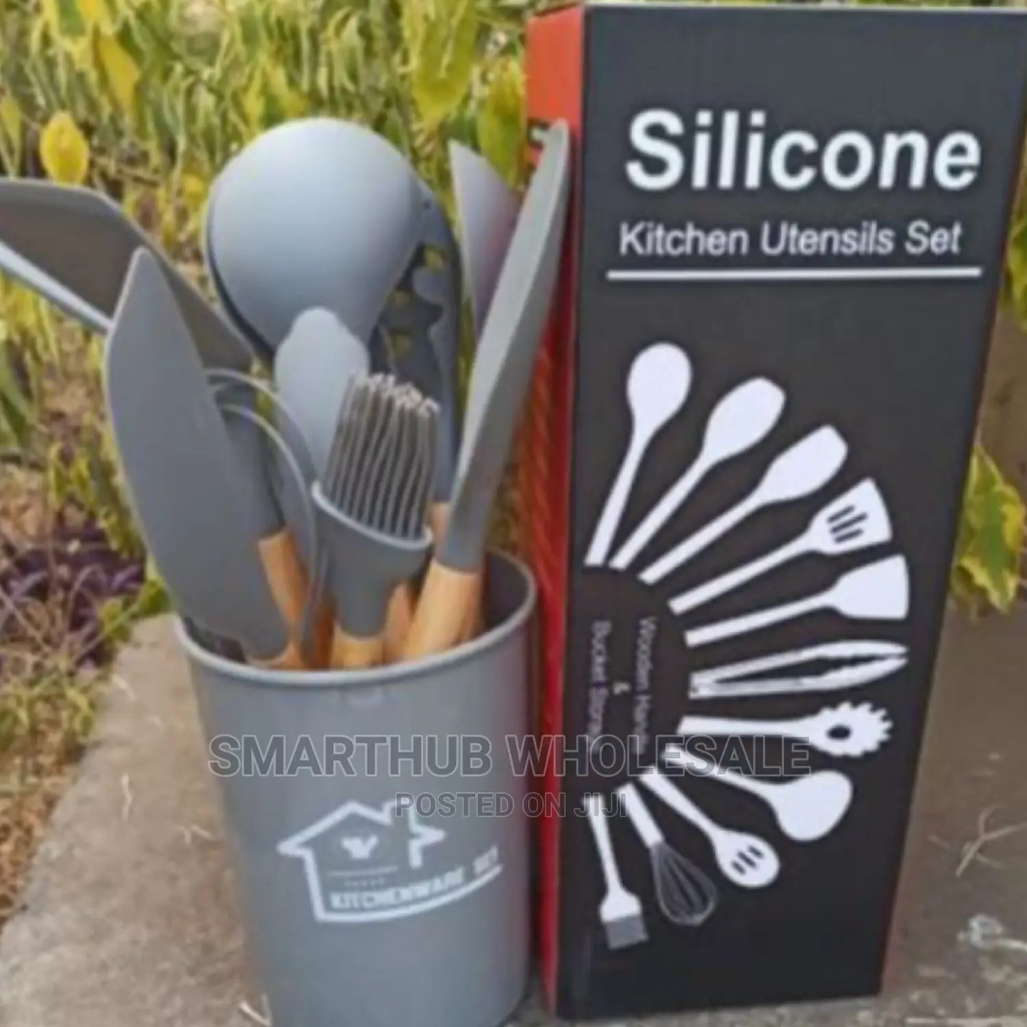 Grey Silicine Spoons 
