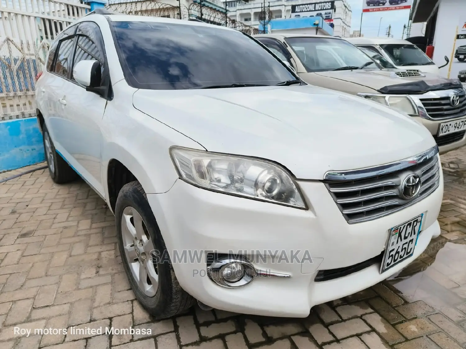 Toyota Vanguard 2012 Pearl