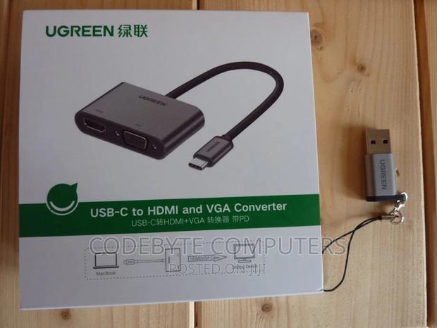 USB-C to HDMI + VGA Converter - main view