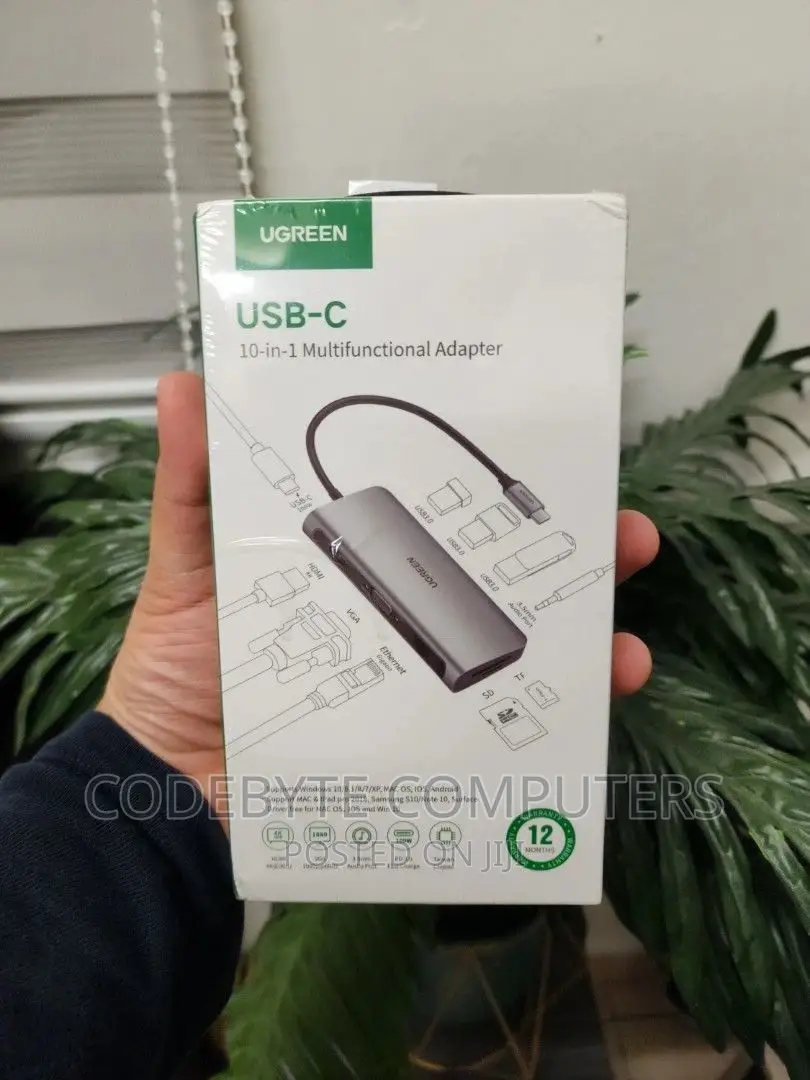 UGREEN USB-C Multifunction Adapter 10 in 1 - CM179