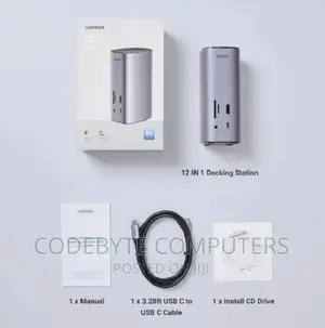 USB-C Docking Station Pro 12 in 1