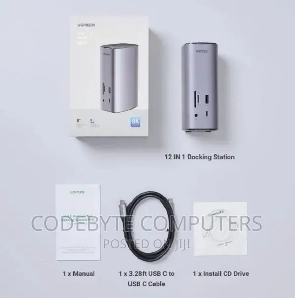 USB-C Docking Station Pro 12 in 1