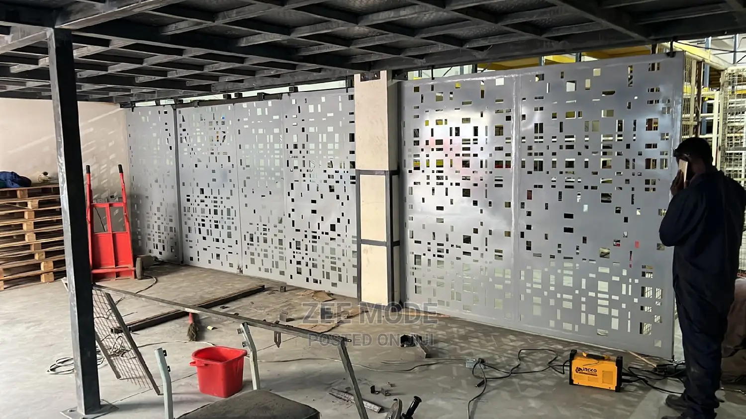 CNC Laser Cut Room Divider Or Partition in Embakasi Manufacturing