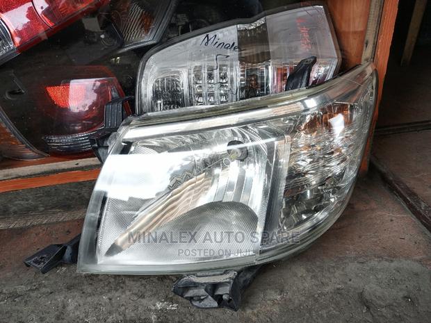 Headlight Toyota Vigo 2012 Model Black Housing