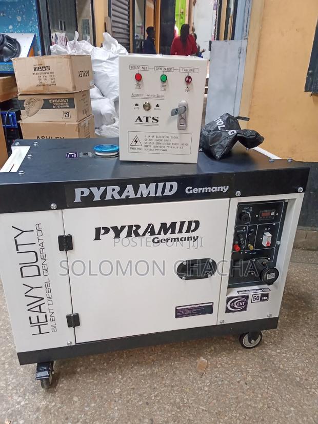 Pyramid 20kva Single Phases Silent Deisel Generator With Ats - main view